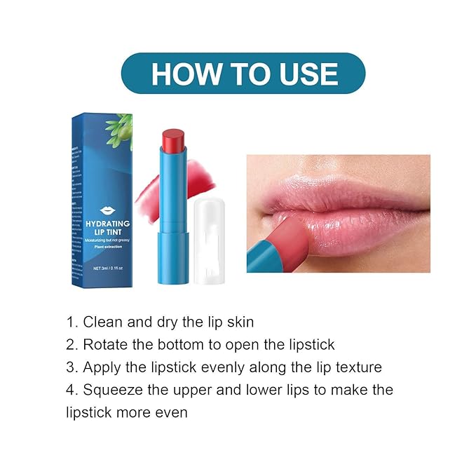 3PCS Lip Tint Hydrating, Lip Balm