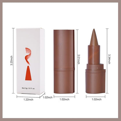 Erinde 2-in-1 Lip Liner and Lipstick Lip Combo Set, Matte Nude Dark Brown Red Lip Liner Creamy Lip Pencil Crayon, High Pigmented Long lasting Lipstick Makeup, 01# Milk Tea