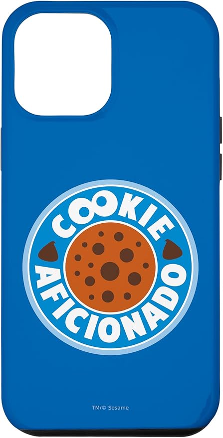 iPhone 12 Pro Max Sesame Street Cookie Monster Is A Cookie Aficionado Case