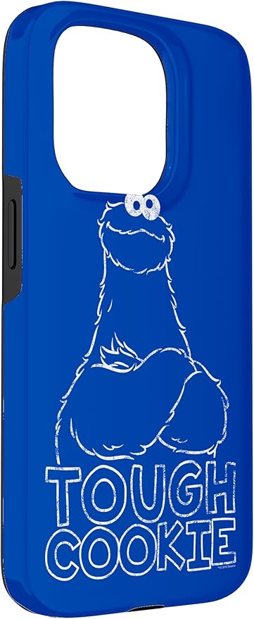 iPhone 15 Pro Sesame Street Cookie Monster Tough Cookie Case