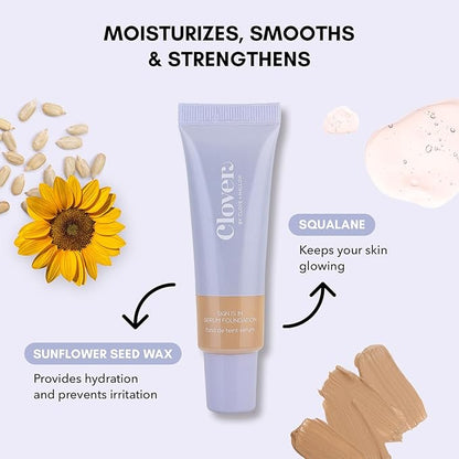Clover Skin Is In Serum Foundation | Hydrating 30 ml