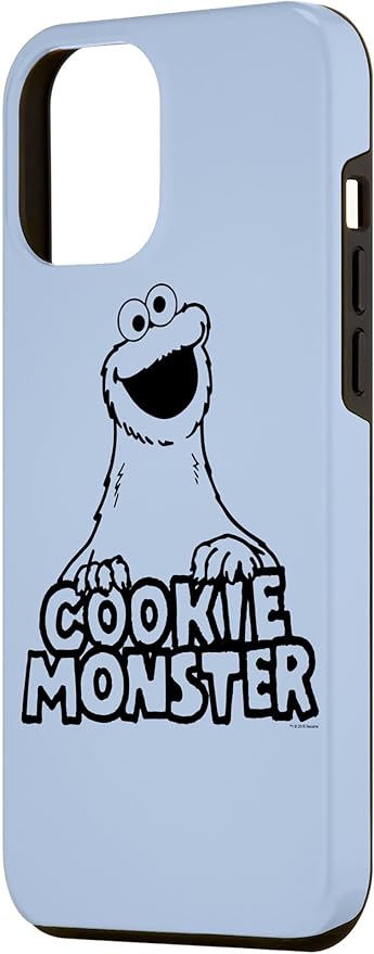iPhone 12 Pro Max Sesame Street Vintage Cookie Monster Case