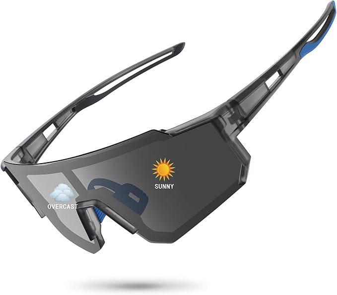 STORYCOAST Polarized Sports Sunglasses for Men Women,Driving Fishing Cycling Mountain Bike Sunglasses UV400 Protection