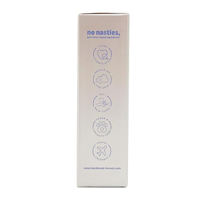 Handmade Heroes 100% Natural Vegan Lip Oil with Squalane Non-Sticky Lip Gloss Moisturizing, Shiny, Nourishing Korean Lip Gloss - Pack of 3
