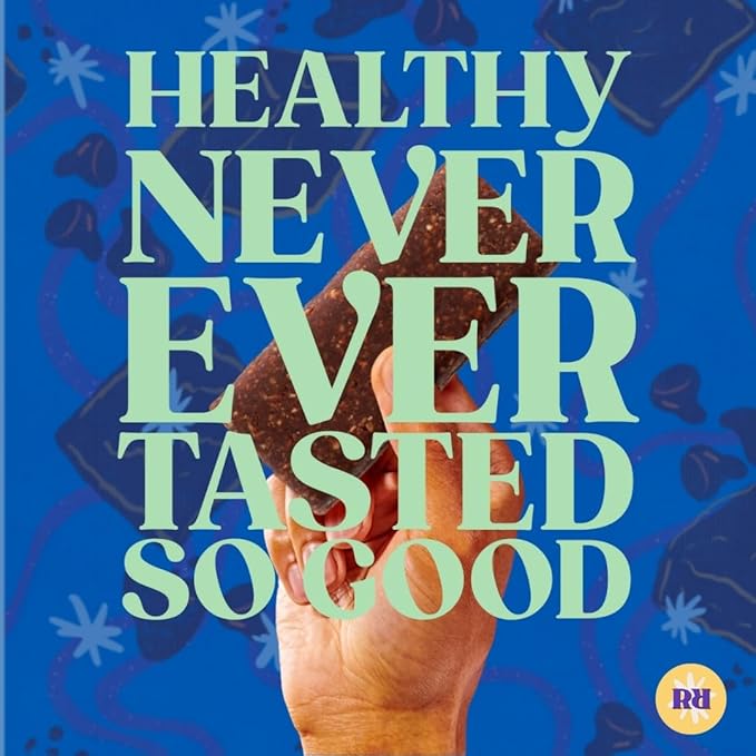 Raw Rev Vegan Protein Bars- Double Chocolate Brownie Batter, 12 bars, Non-GMO, Plastic-Neutral, Nothing Artificial, Glo Formula, Gluten-Free, Keto-Friendly, Paleo, Kosher, No Sugar Alcohols, No Stevia.