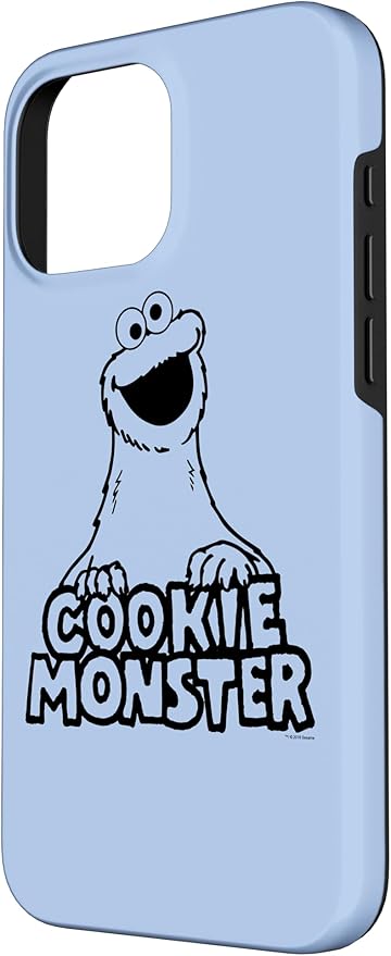iPhone 16 Pro Max Sesame Street Vintage Cookie Monster Case