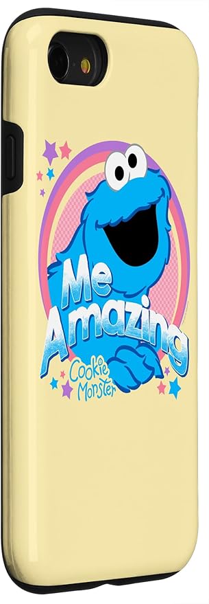 iPhone SE (2020) / 7 / 8 Sesame Street Cookie Monster Me Amazing Case