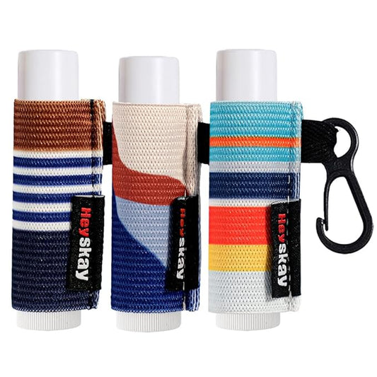 3PCS Lip Balm Holder Lipstick Sleeves