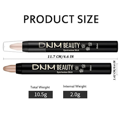 Colorful Shimmer Eye Shadow Stick Glittering Eye Shadow Stick Set with Retractable and Waterproof Eyeshadow Pencil for Long-Lasting Makeup Eyeshadow (Type B 8 Pcs)