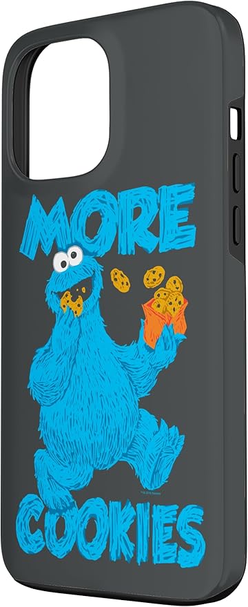iPhone 13 Pro Max Sesame Street Cookie Monster More Cookies Case