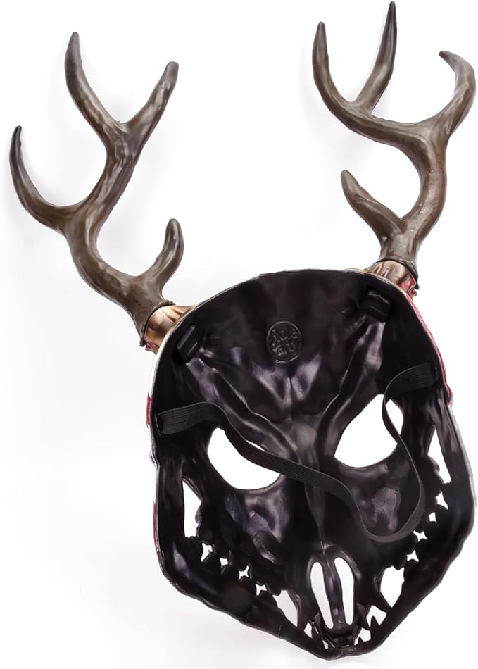 Halloween Horror Antler Mask Sheep Bone Mask Christmas Carnival Masquerade Party Cosplay Props Accessories