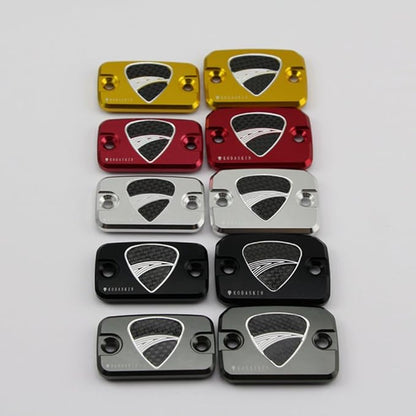 PRO-KODASKIN Motorcycle Brake and Clutch Caps for Ducati Hypermotard 796 Monster 695 696 796 S2R 800 Silver