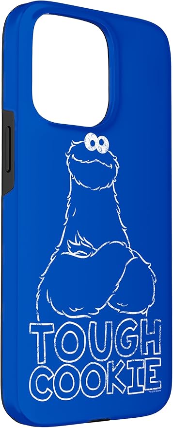 iPhone 15 Pro Max Sesame Street Cookie Monster Tough Cookie Case
