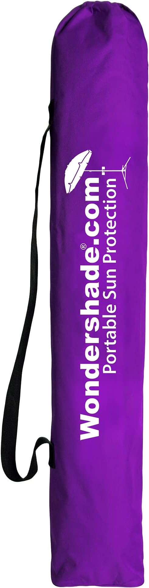 Wondershade Ultimate Portable Sun Shade Umbrella, Lightweight Adjustable Instant Sun Protection - Purple