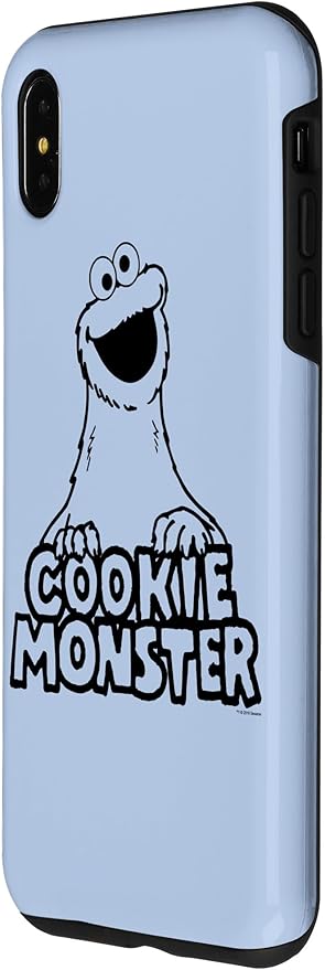 iPhone XS Max Sesame Street Vintage Cookie Monster Case