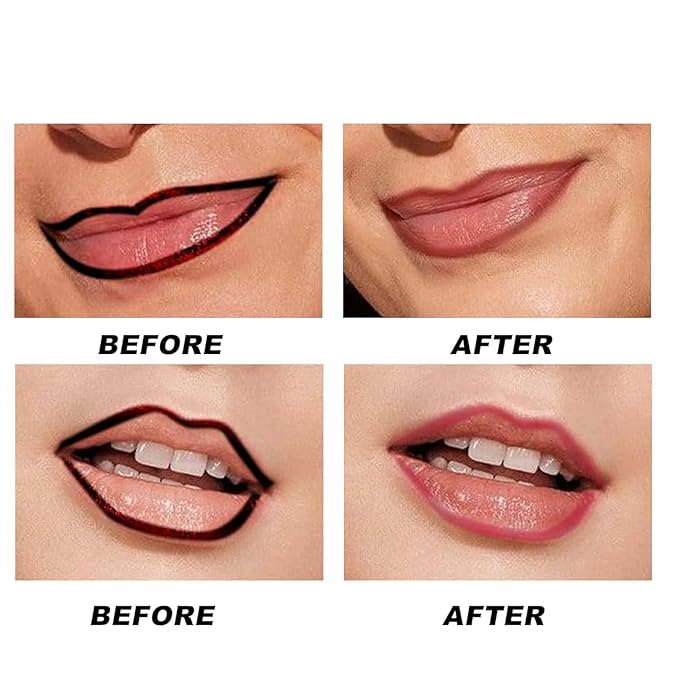 Peel Off Lip Tint, Wipe-On Colour Liquid Lipsticks, Tattoo Glaze, Matte High Pigment Long Wear Waterproof Contour Stain, Non Smudge Transfer Proof Tear-off Gross (#05, 0.12 floz)