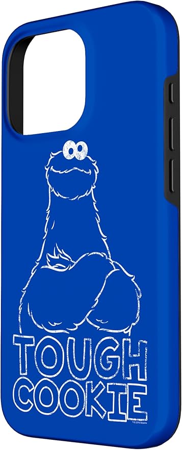 iPhone 16 Pro Sesame Street Cookie Monster Tough Cookie Case