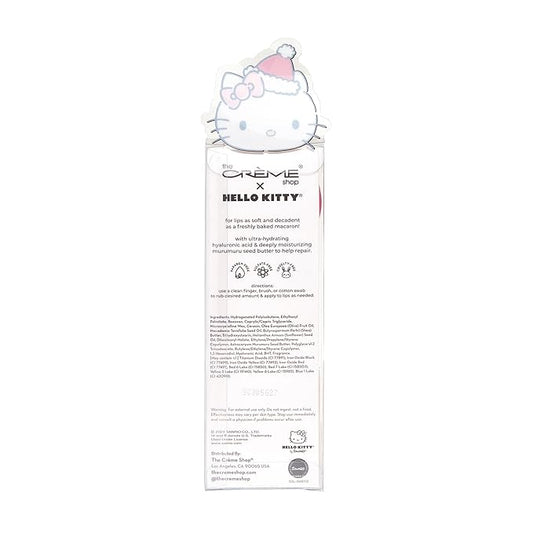 The Crème Shop Duo lip balm Moisture Remedy macaron Hello Kitty icing on the cake and mixed berry flavor