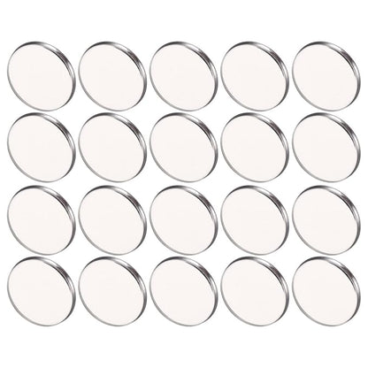 20pcs Metal Makeup Eyeshadow Jars Pan Palettes Tin