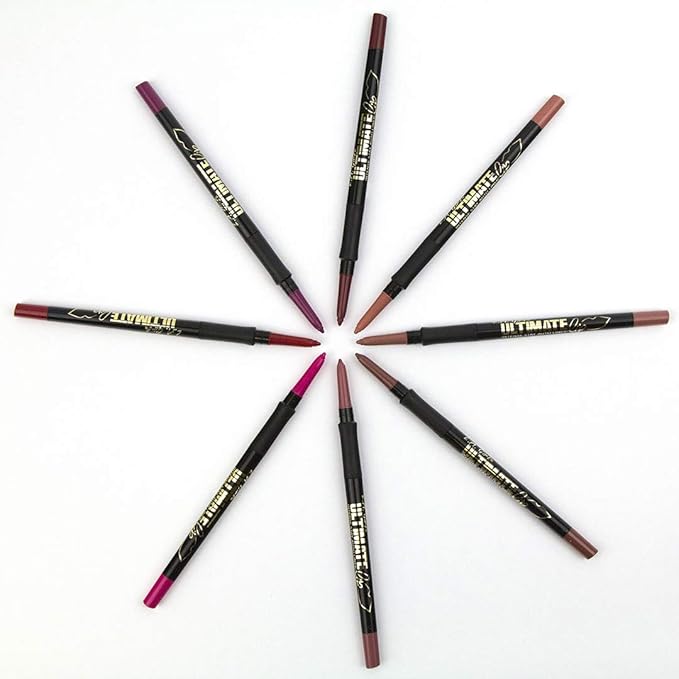 L.A. Girl Ultimate Intense Stay Auto Lipliner, Relentless Red, 0.01 oz.,GP346