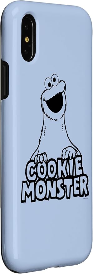 iPhone X/XS Sesame Street Vintage Cookie Monster Case