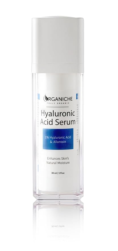 Pure Hyaluronic Acid Serum for Face, Ultra Hydrating to Repair Dry Skin, Anti Aging Formula for Fine Lines & Wrinkles, Skin Tightening, Safe for Sensitive Skin, Fragrance Free 1 Oz