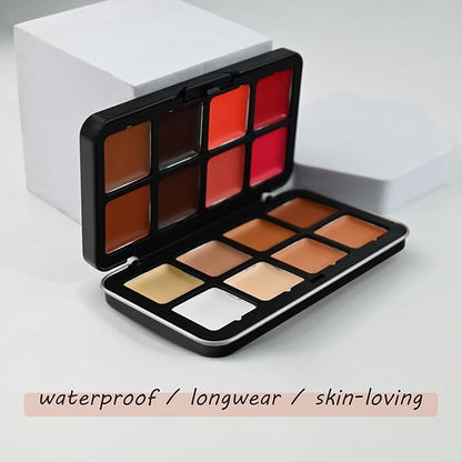 16 Color Cream Makeup Palette, Blush Concealer Highlighter