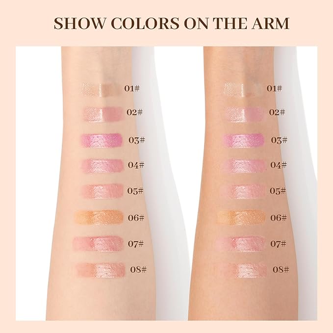 Lip Gloss, Shimmering Tinted Lip Color