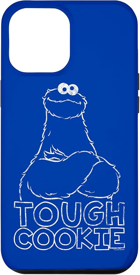 iPhone 12 Pro Max Sesame Street Cookie Monster Tough Cookie Case
