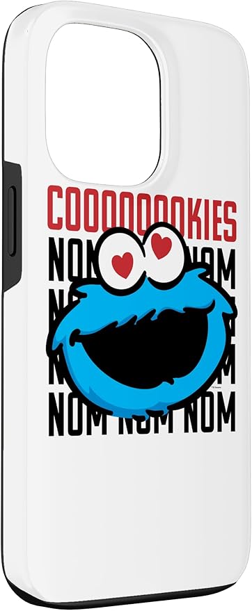 iPhone 13 Pro Sesame Street Cookie Monster Coooooookies Case