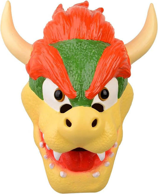 Halloween Koopa Latex Mask,Party Cosplay Funny Monster Villain Costume Mask