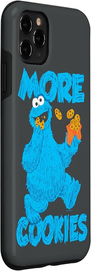 iPhone 11 Pro Max Sesame Street Cookie Monster More Cookies Case