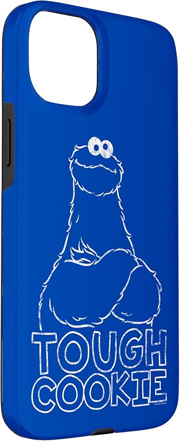 iPhone 15 Plus Sesame Street Cookie Monster Tough Cookie Case