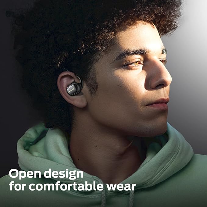 Monster Open Touch Pro 100 Wireless Earbuds With Touch Screen, TF Card Support, ENC Clear Talk, Multiple EQ Modes, Comfort Earhooks, IPX5, 30H Playback