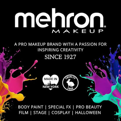 Mehron Makeup Foundation Greasepaint | Stage, Face Paint, 1.25 oz