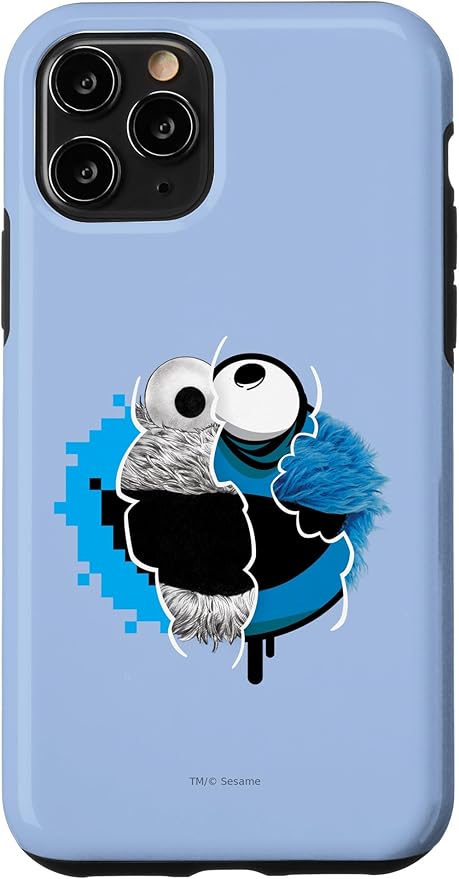 iPhone 11 Pro Sesame Street Split Cookie Monster Case