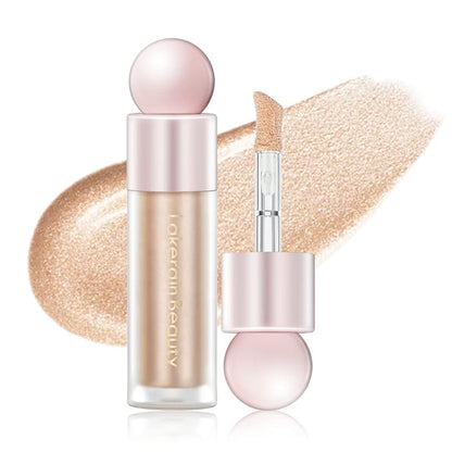 Liquid Highlighter Makeup, Natural Silky Shimmer Finish Face 1 Pack