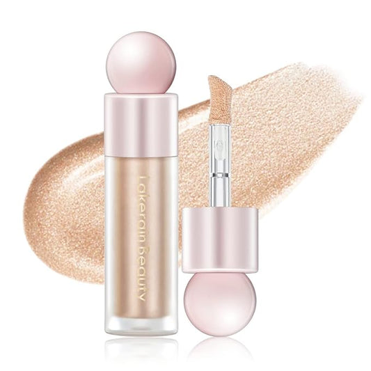 Liquid Highlighter Makeup, Natural Silky Shimmer Finish Face 1 Pack