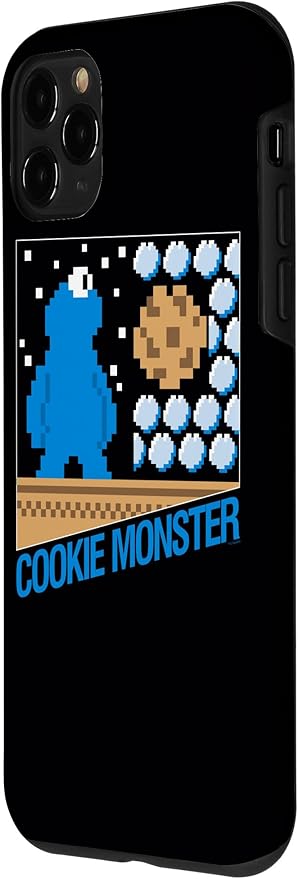 iPhone 11 Pro Sesame Street Cookie Monster 8-Bit Case