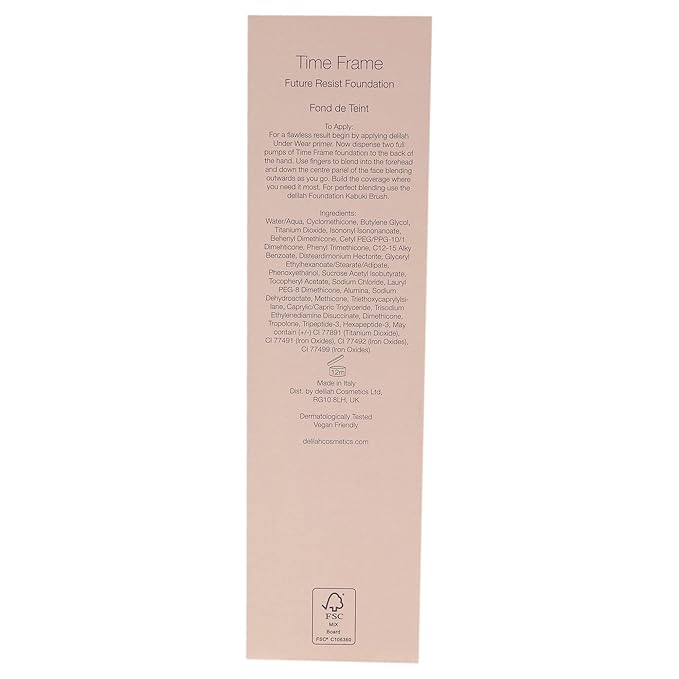 delilah Future Resist Foundation (Shade: Buttermilk), 1. 28 oz