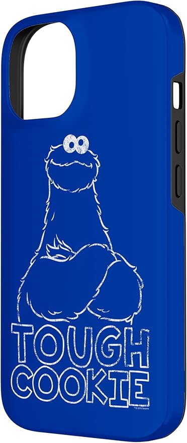 iPhone 14 Sesame Street Cookie Monster Tough Cookie Case
