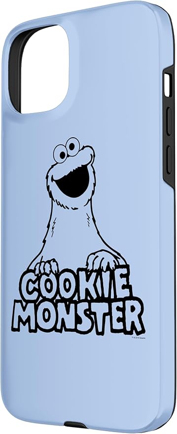 iPhone 15 Plus Sesame Street Vintage Cookie Monster Case