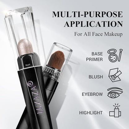 Neutral Eyeshadow Stick Makeup Set, Metallic Shimmer Matte Cream Eye Shadow Eyeliner Brightener Pencil Crayon - Classic 6PCS A005