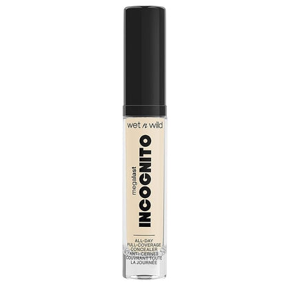 wet n wild Mega Last Incognito AllDay Full Coverage Concealer, Fair, 0.18 Ounce