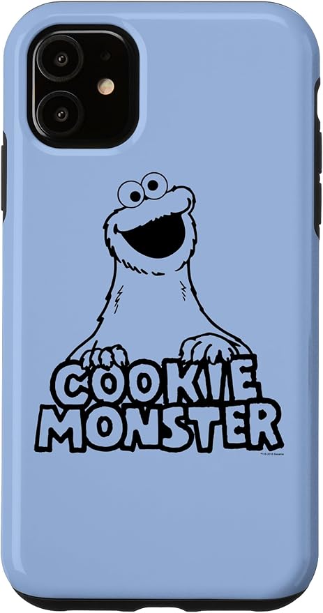 iPhone 11 Sesame Street Vintage Cookie Monster Case