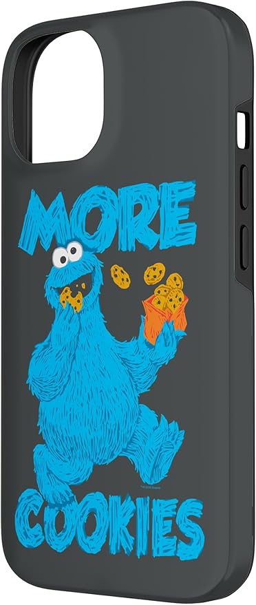 iPhone 14 Sesame Street Cookie Monster More Cookies Case