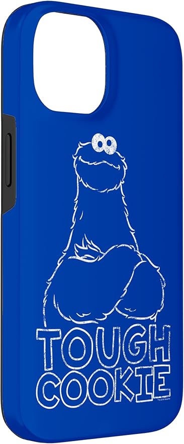 iPhone 14 Sesame Street Cookie Monster Tough Cookie Case