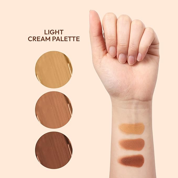Ruby Kisses Contour Palette 3-in-1 Contour, Conceal, Highlight