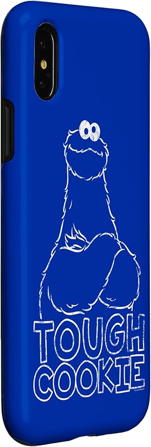 iPhone X/XS Sesame Street Cookie Monster Tough Cookie Case