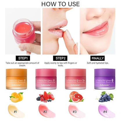 Sleeping Lip Mask, Long-Lasting Nourish &